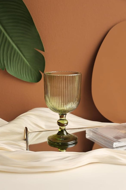 Gläser-Linie Weinglas Grün 2