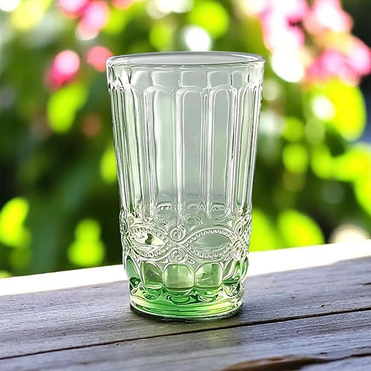 Gläser-Schleife Trinkglas Hellgrün 2