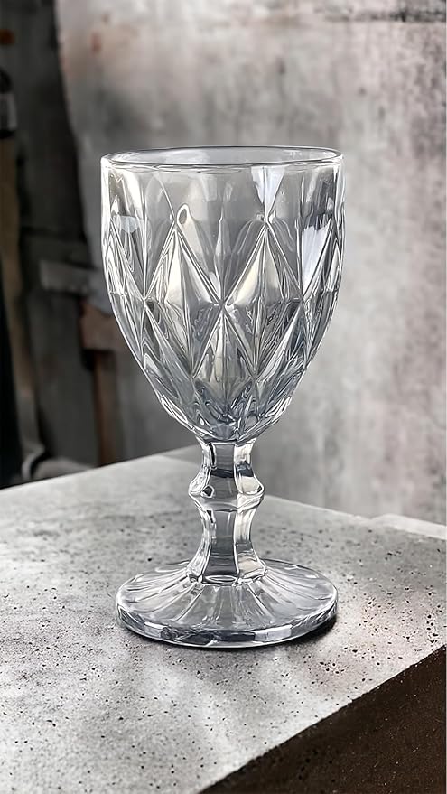 Gläser-Rombus Weinglas Klar 2