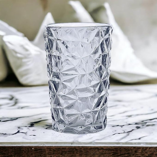 Glas-Kristal Trinkglas Blau-Glanz 2