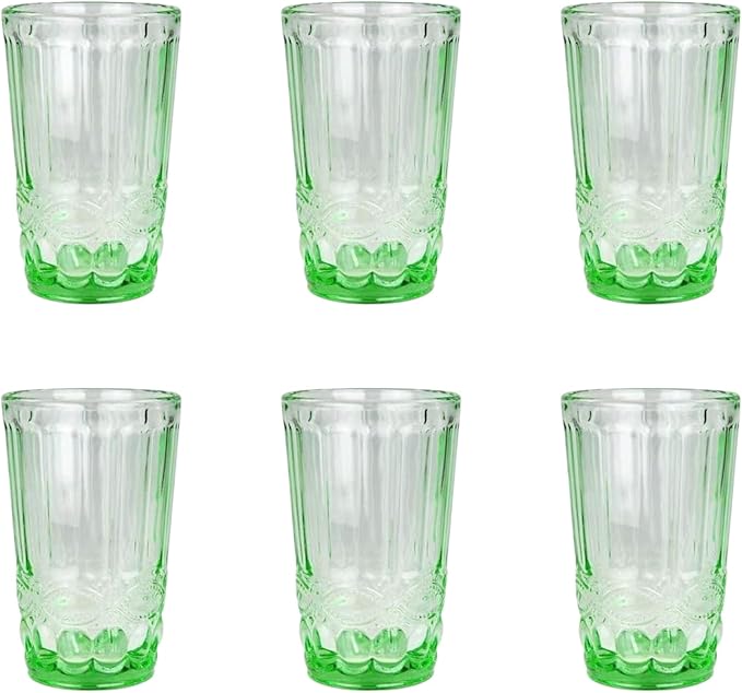 Gläser-Schleife Trinkglas Hellgrün