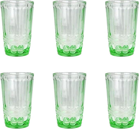 Gläser-Schleife Trinkglas Hellgrün
