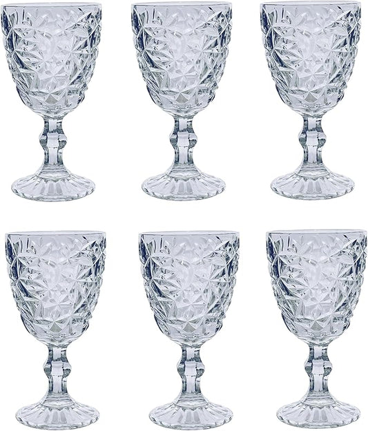 Glas-Kristal Weinglas Blau-Glanz