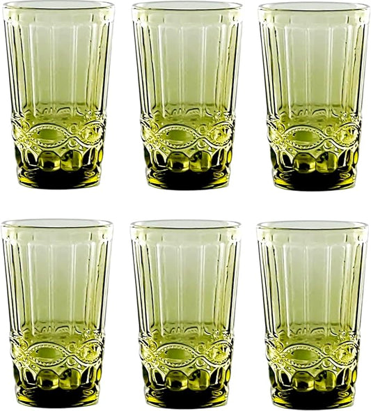 Gläser-Schleife Trinkglas Grün